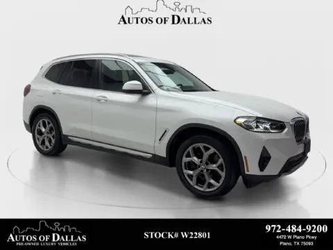 White 2024 BMW X3 sDrive30i for sale in Plano, TX