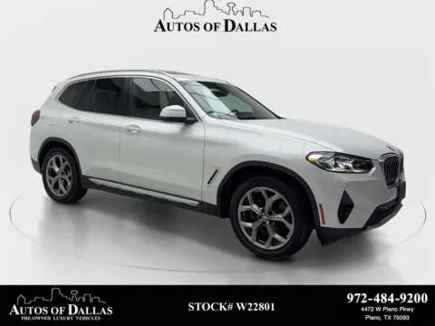 White 2024 BMW X3 sDrive30i for sale in Plano, TX