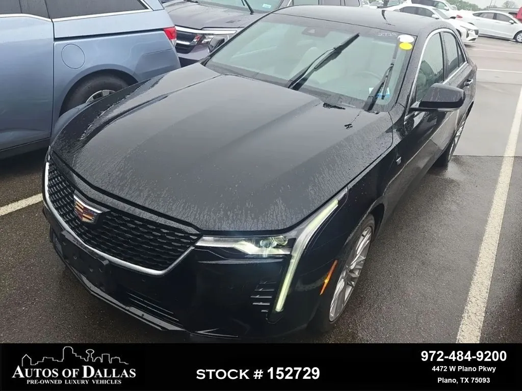 Black 2020 Cadillac CT4 Premium Luxury for sale in Plano, TX