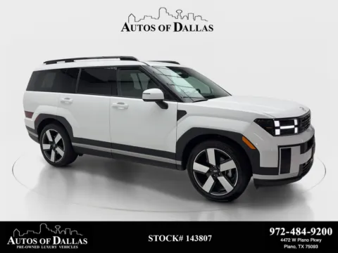 White 2025 Hyundai Santa Fe Limited for sale in Plano, TX