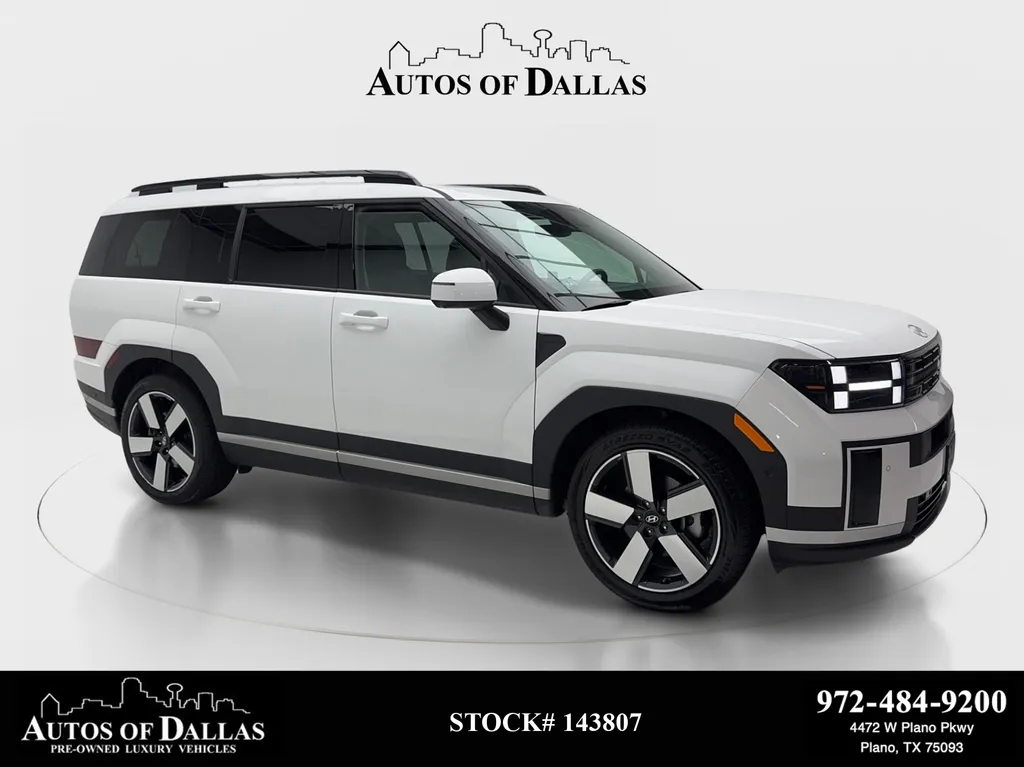 White 2025 Hyundai Santa Fe Limited for sale in Plano, TX