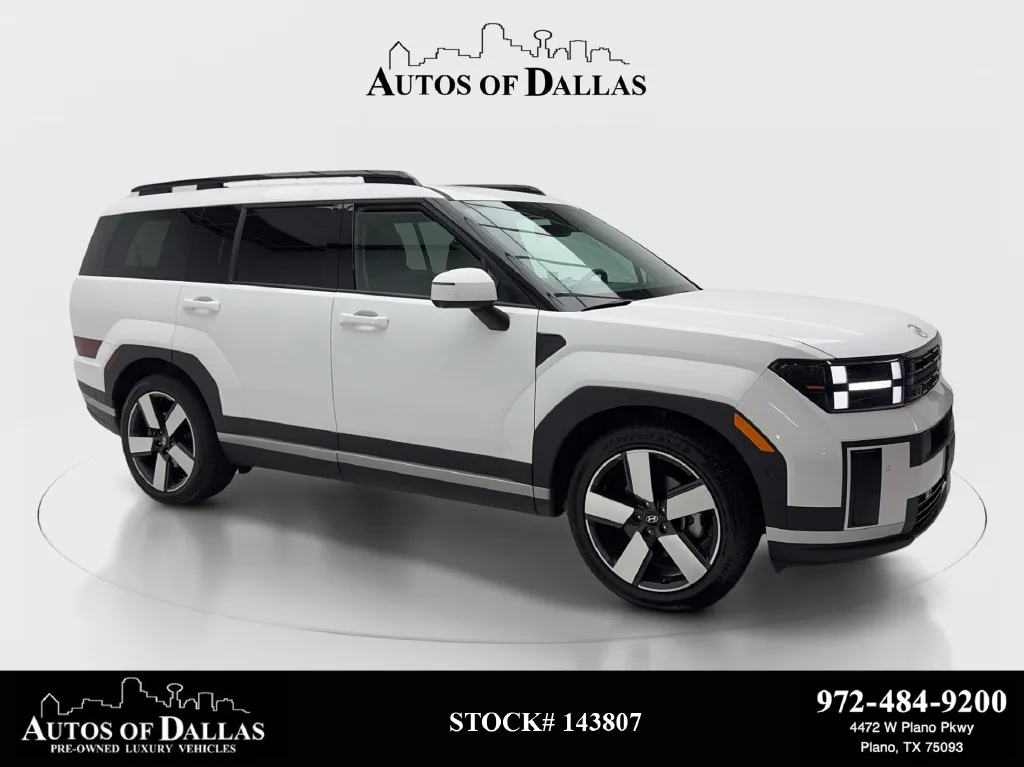White 2025 Hyundai Santa Fe Limited for sale in Plano, TX