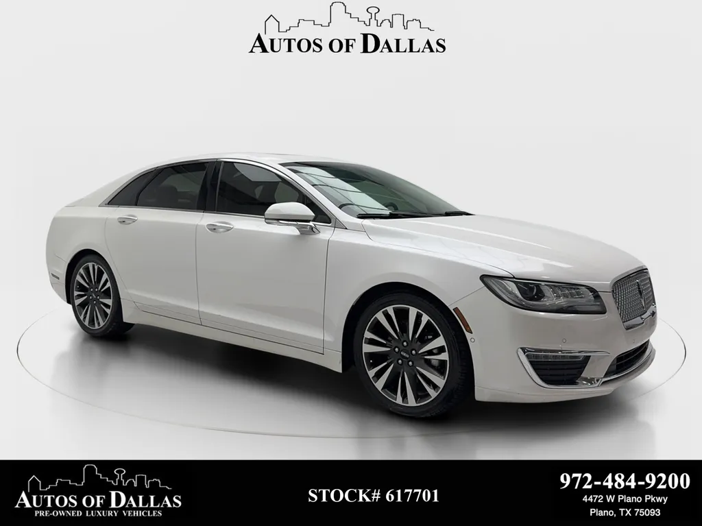 White 2019 Lincoln MKZ Reserve for sale in Plano, TX