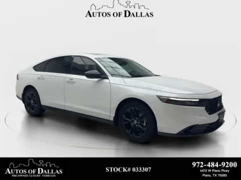 White 2025 Honda Accord SE for sale in Plano, TX