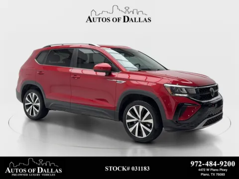 White 2022 Volkswagen Taos 1.5T SE for sale in Plano, TX