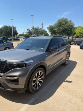 Gray 2023 Ford Explorer ST-Line for sale in Plano, TX
