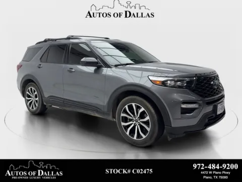 Gray 2023 Ford Explorer ST-Line for sale in Plano, TX