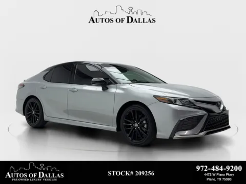 Silver 2024 Toyota Camry XSE for sale in Plano, TX