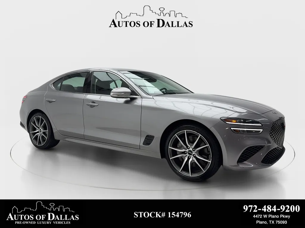 Silver 2025 Genesis G70 2.5T for sale in Plano, TX