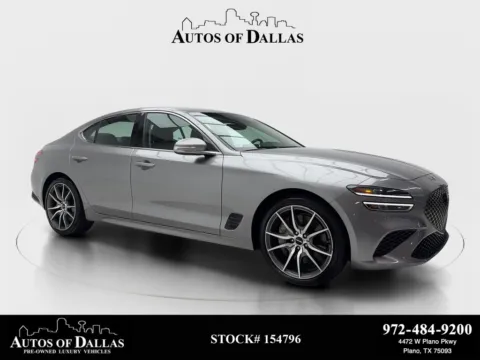 Silver 2025 Genesis G70 2.5T for sale in Plano, TX