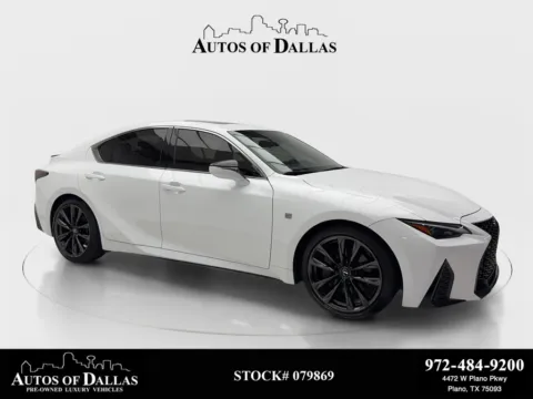White 2024 Lexus IS 350 F SPORT Design for sale in Plano, TX