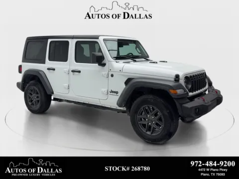 White 2024 Jeep Wrangler Sport S for sale in Plano, TX