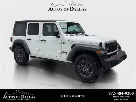 White 2024 Jeep Wrangler Sport S for sale in Plano, TX