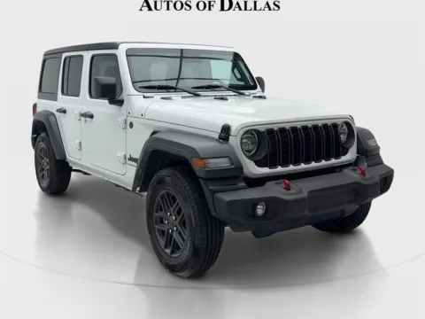Photos of 2024 Jeep Wrangler Sport S for sale in Plano, TX at Autos of Dallas - Plano