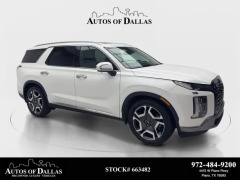 White 2024 Hyundai Palisade Limited for sale in Plano, TX