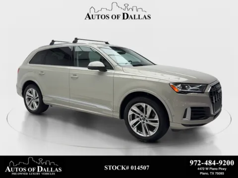 Beige 2023 Audi Q7 45 Premium for sale in Plano, TX