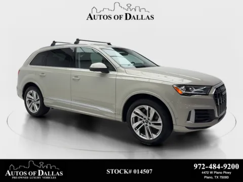 Beige 2023 Audi Q7 45 Premium for sale in Plano, TX