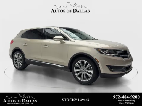 White 2017 Lincoln MKX Reserve for sale in Plano, TX