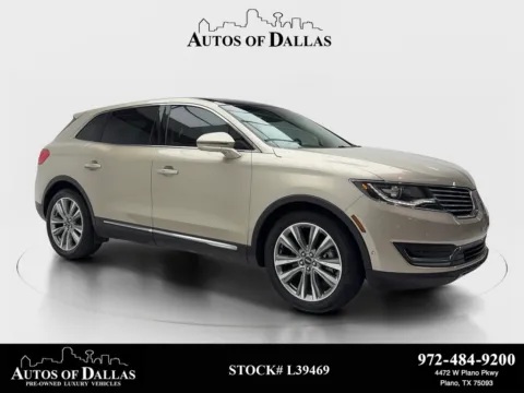 White 2017 Lincoln MKX Reserve for sale in Plano, TX