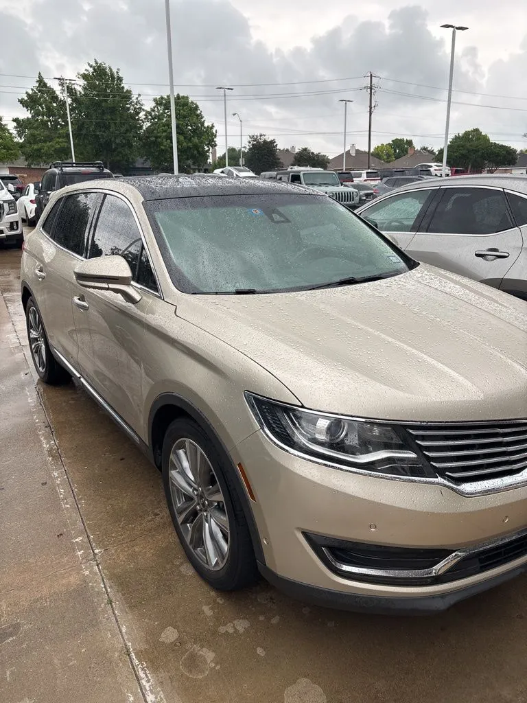 White 2017 Lincoln MKX Reserve for sale in Plano, TX