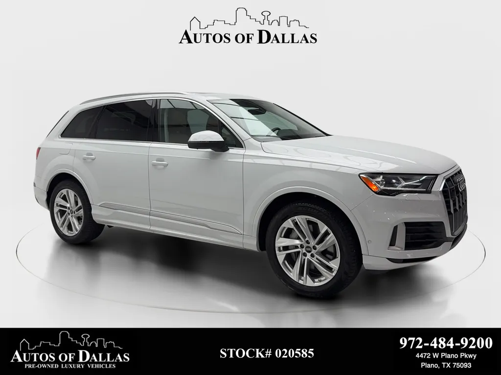 White 2022 Audi Q7 55 Premium Plus for sale in Plano, TX