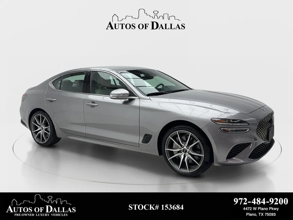 Silver 2025 Genesis G70 2.5T for sale in Plano, TX