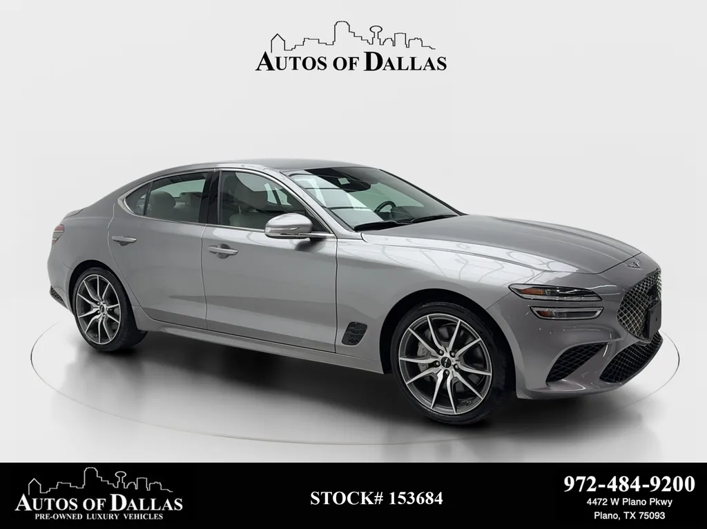 Silver 2025 Genesis G70 2.5T for sale in Plano, TX