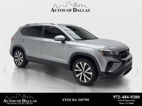 Silver 2023 Volkswagen Taos 1.5T SE for sale in Plano, TX