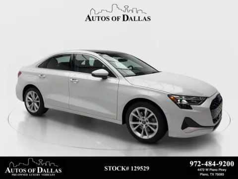 White 2025 Audi A3 40 Premium for sale in Plano, TX