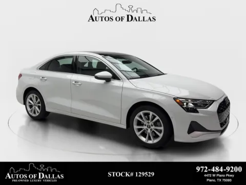 White 2025 Audi A3 40 Premium for sale in Plano, TX