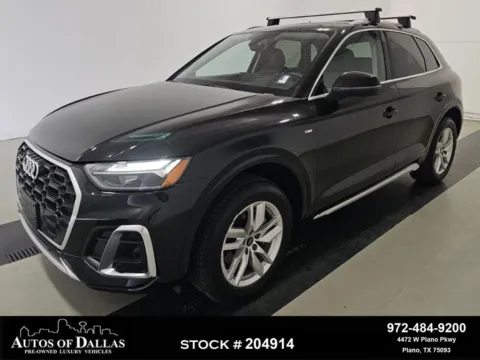 Black 2023 Audi Q5 45 S line Premium for sale in Plano, TX