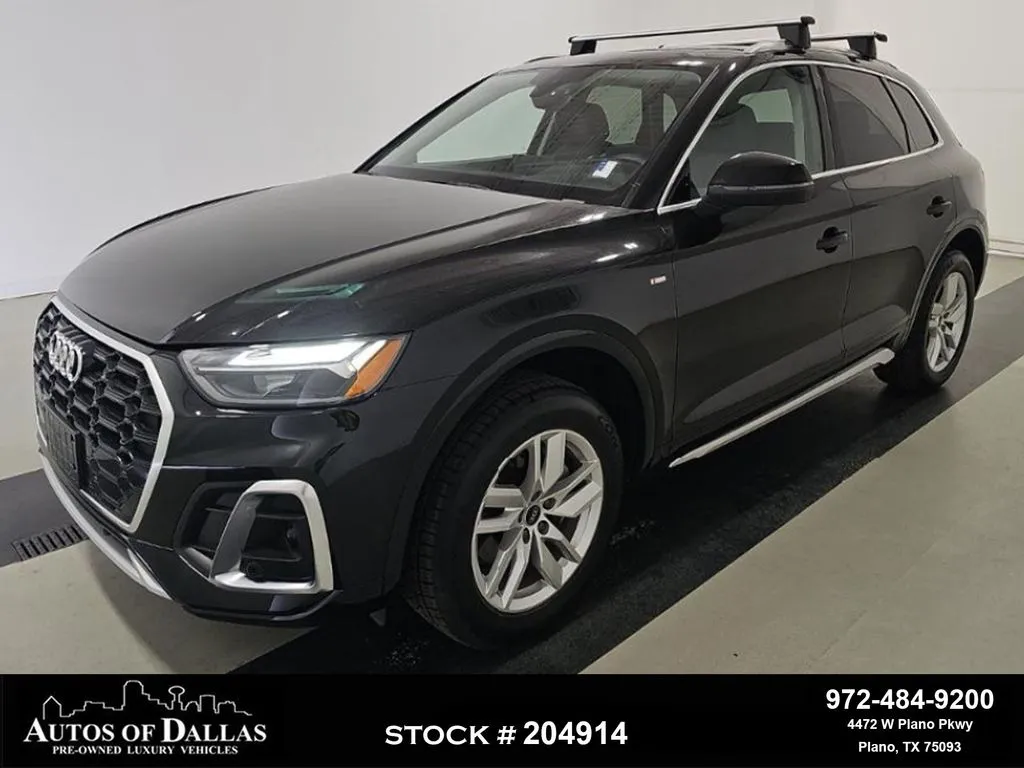 Black 2023 Audi Q5 45 S line Premium for sale in Plano, TX