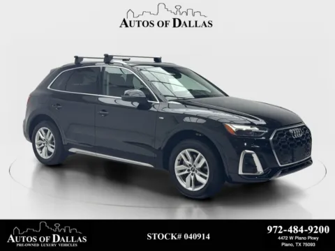 Black 2023 Audi Q5 45 S line Premium for sale in Plano, TX
