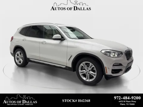White 2021 BMW X3 sDrive30i for sale in Plano, TX