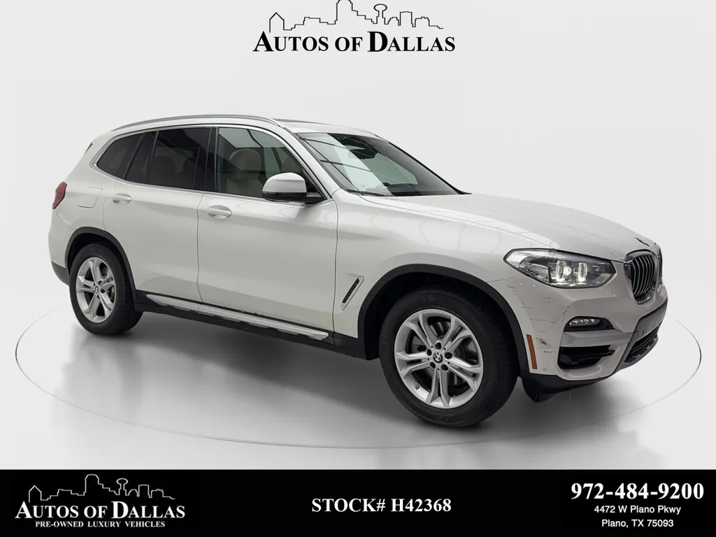 White 2021 BMW X3 sDrive30i for sale in Plano, TX