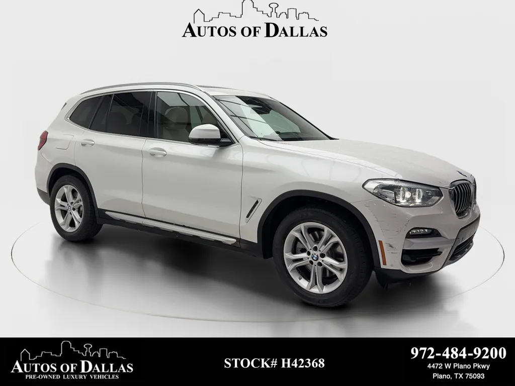 White 2021 BMW X3 sDrive30i for sale in Plano, TX