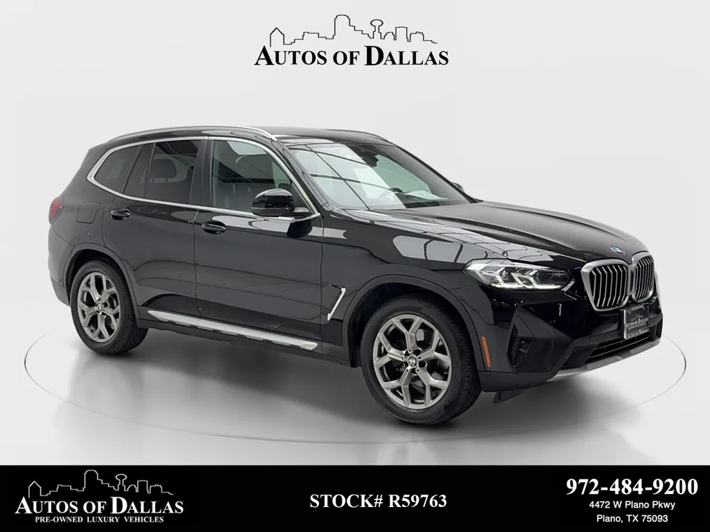 Black 2023 BMW X3 sDrive30i for sale in Plano, TX