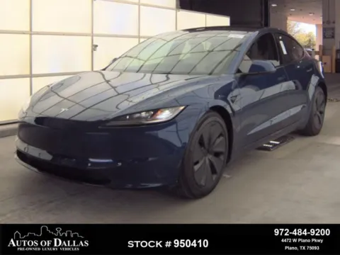 Blue 2025 Tesla Model 3 Long Range for sale in Plano, TX