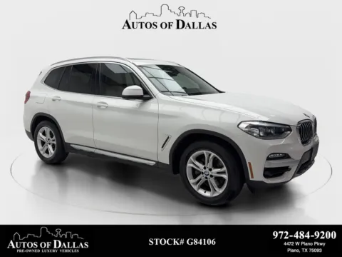 White 2021 BMW X3 sDrive30i for sale in Plano, TX