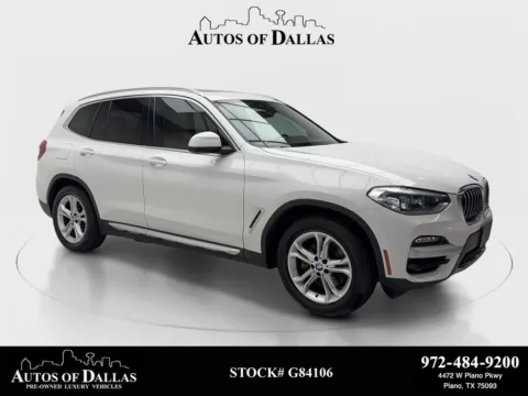 White 2021 BMW X3 sDrive30i for sale in Plano, TX