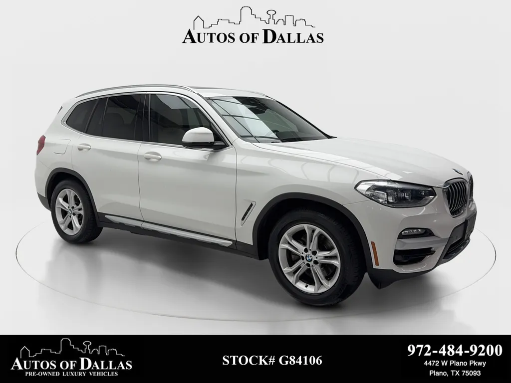 White 2021 BMW X3 sDrive30i for sale in Plano, TX