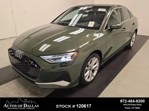 Green 2025 Audi A3 40 Premium for sale in Plano, TX
