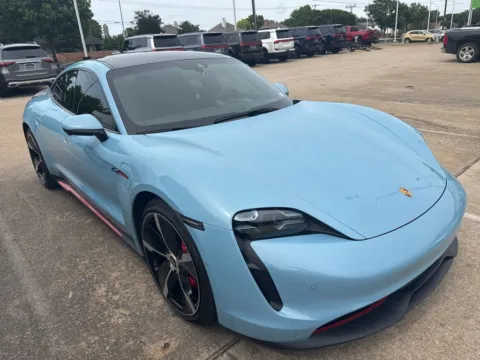 Gray 2020 Porsche Taycan 4S for sale in Plano, TX