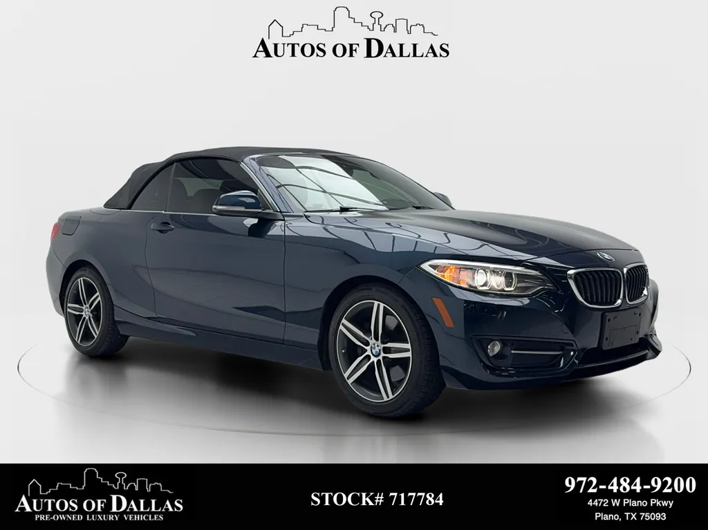 Blue 2017 BMW 2 Series 230i xDrive for sale in Plano, TX