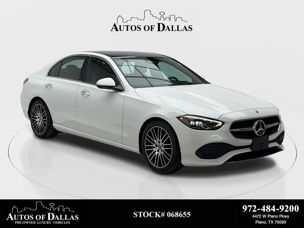 White 2023 Mercedes-Benz C-Class C 300 for sale in Plano, TX