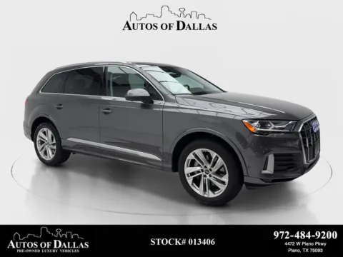 Gray 2023 Audi Q7 45 Premium for sale in Plano, TX
