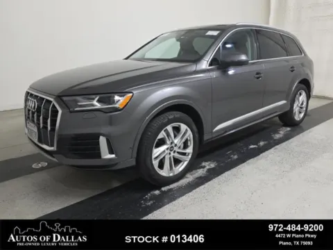 Gray 2023 Audi Q7 45 Premium for sale in Plano, TX