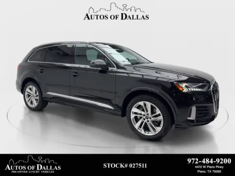 Black 2023 Audi Q7 45 Premium Plus for sale in Plano, TX