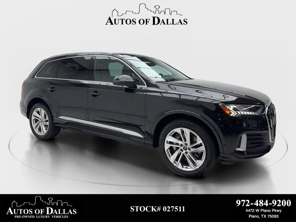 Black 2023 Audi Q7 45 Premium Plus for sale in Plano, TX