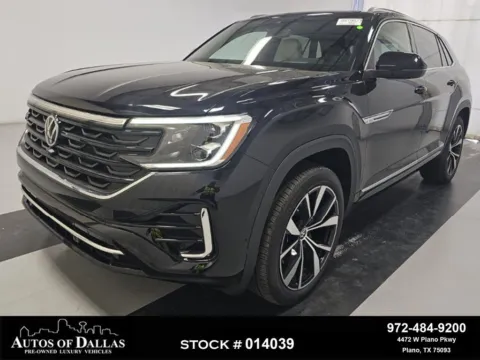 Black 2025 Volkswagen Atlas Cross Sport 2.0T SEL Premium R-Line for sale in Plano, TX